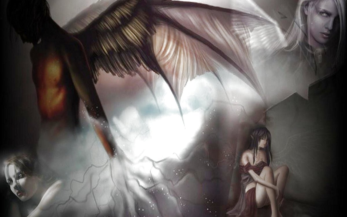 Наполовину человек наполовину ангел