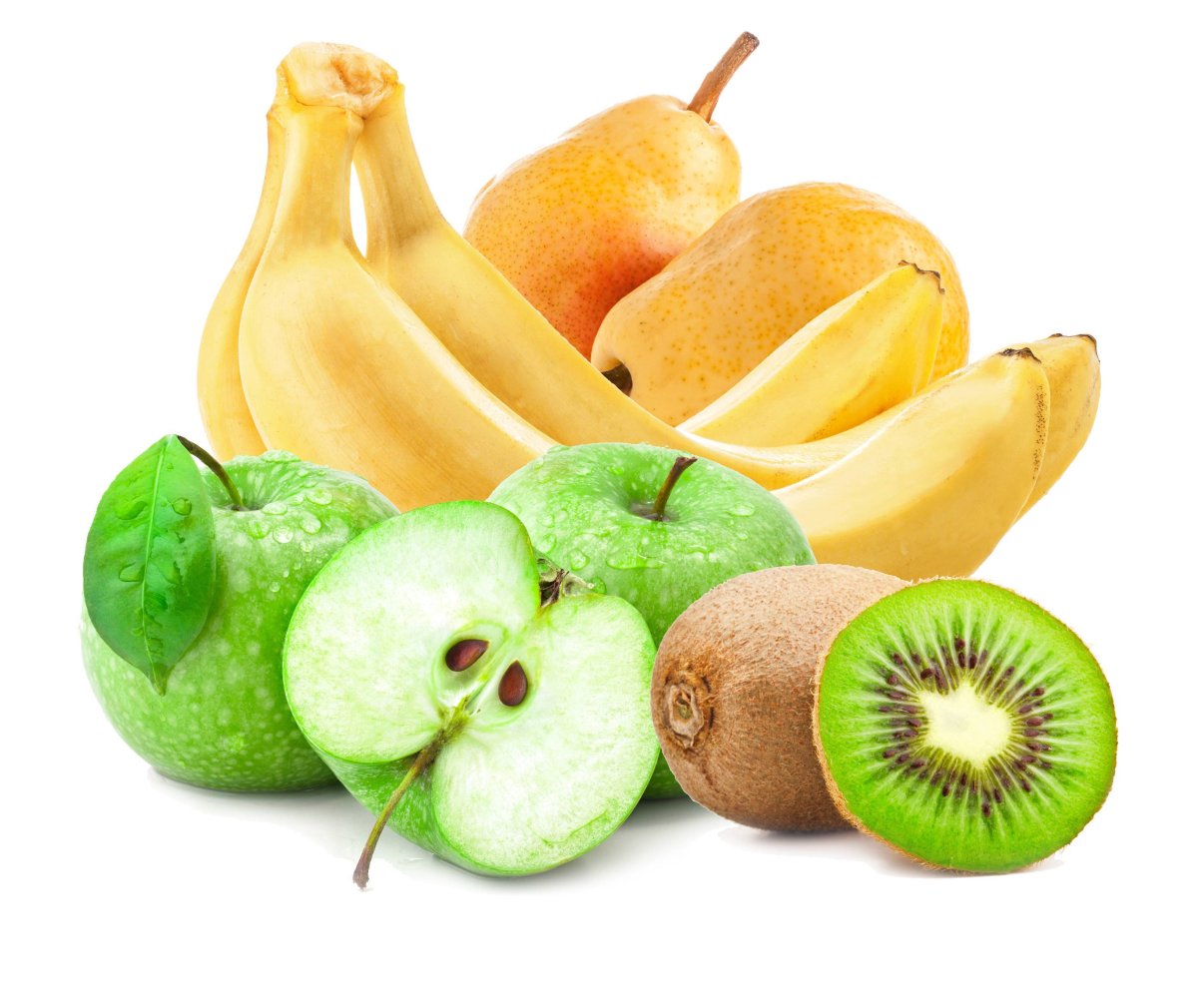 Яблоки груши бананы киви