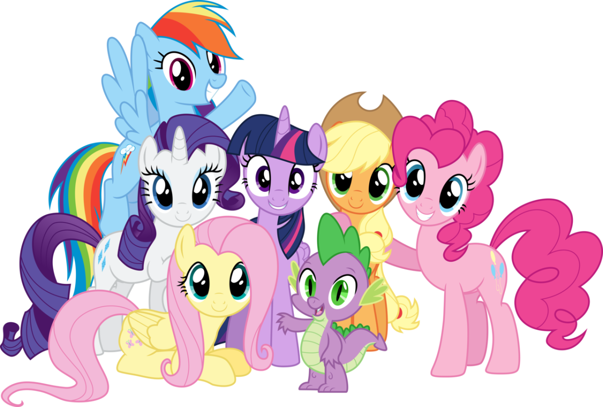 Радуга Пинки Пай Пинки Пай Искорка Спайк