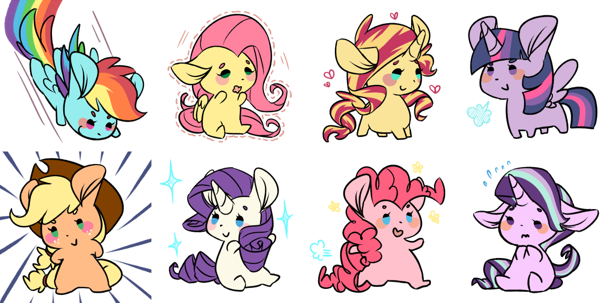 МЛП Чиби пони