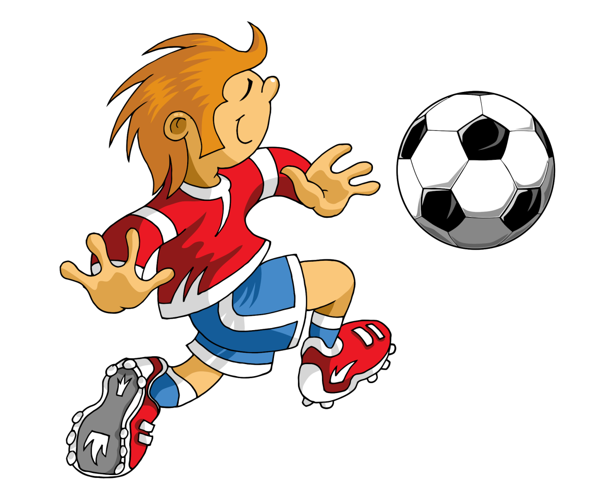 Ворота для футбола мультяшные