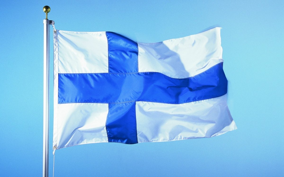 Finland Flag hard Bass