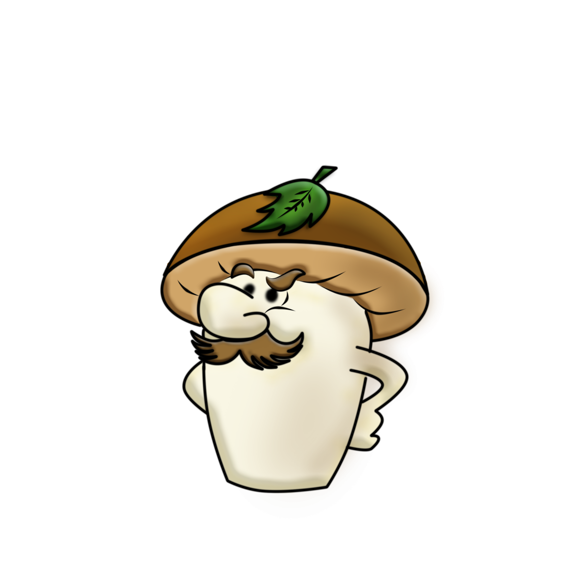 Грибы мультяшные