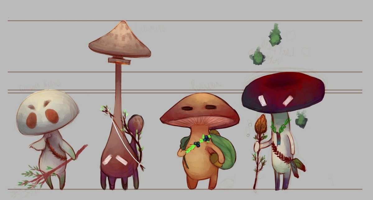 Живые грибы: