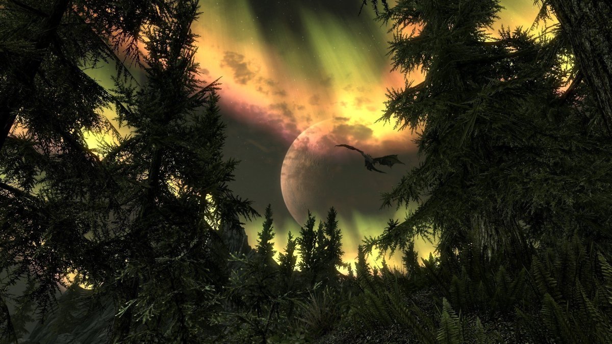 Озеро арт Минимализм