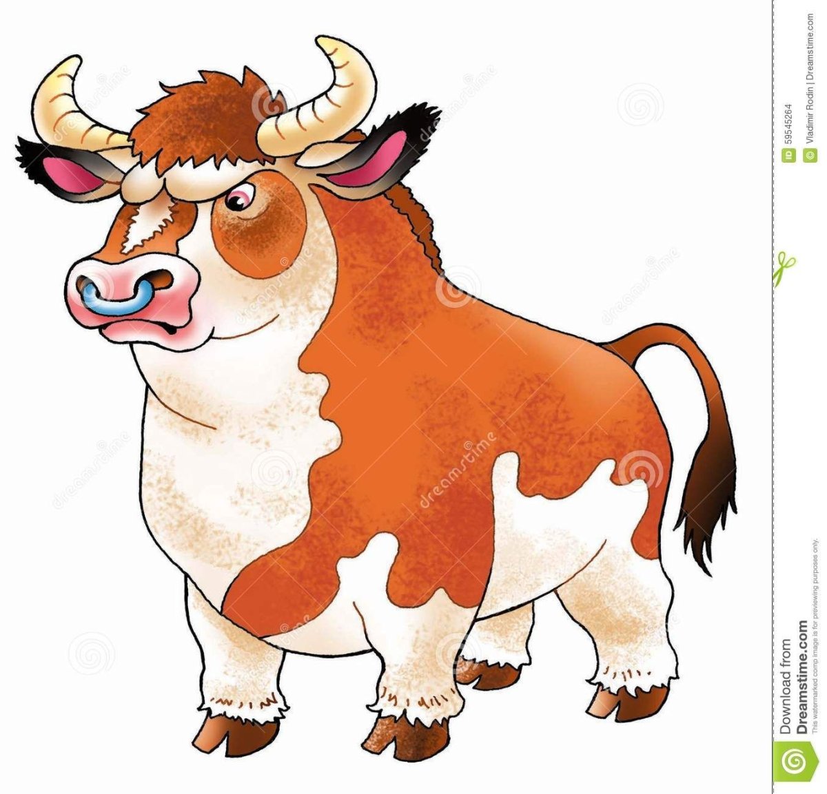 Теленок для детей