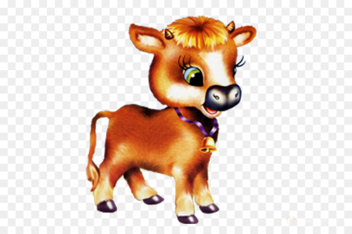 Бык мультяшный