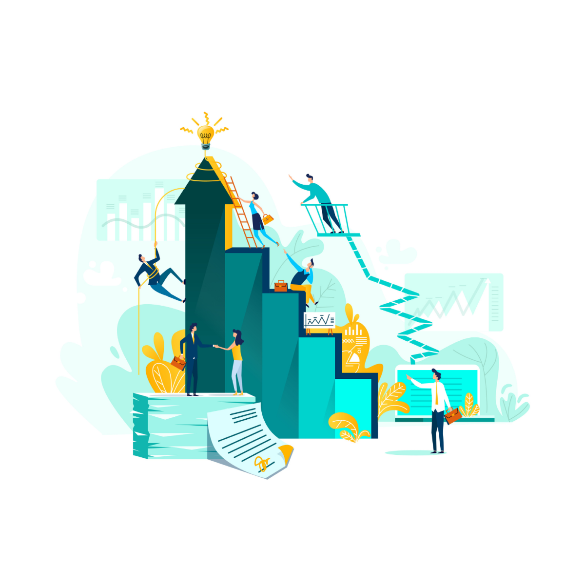 Лестница должностей