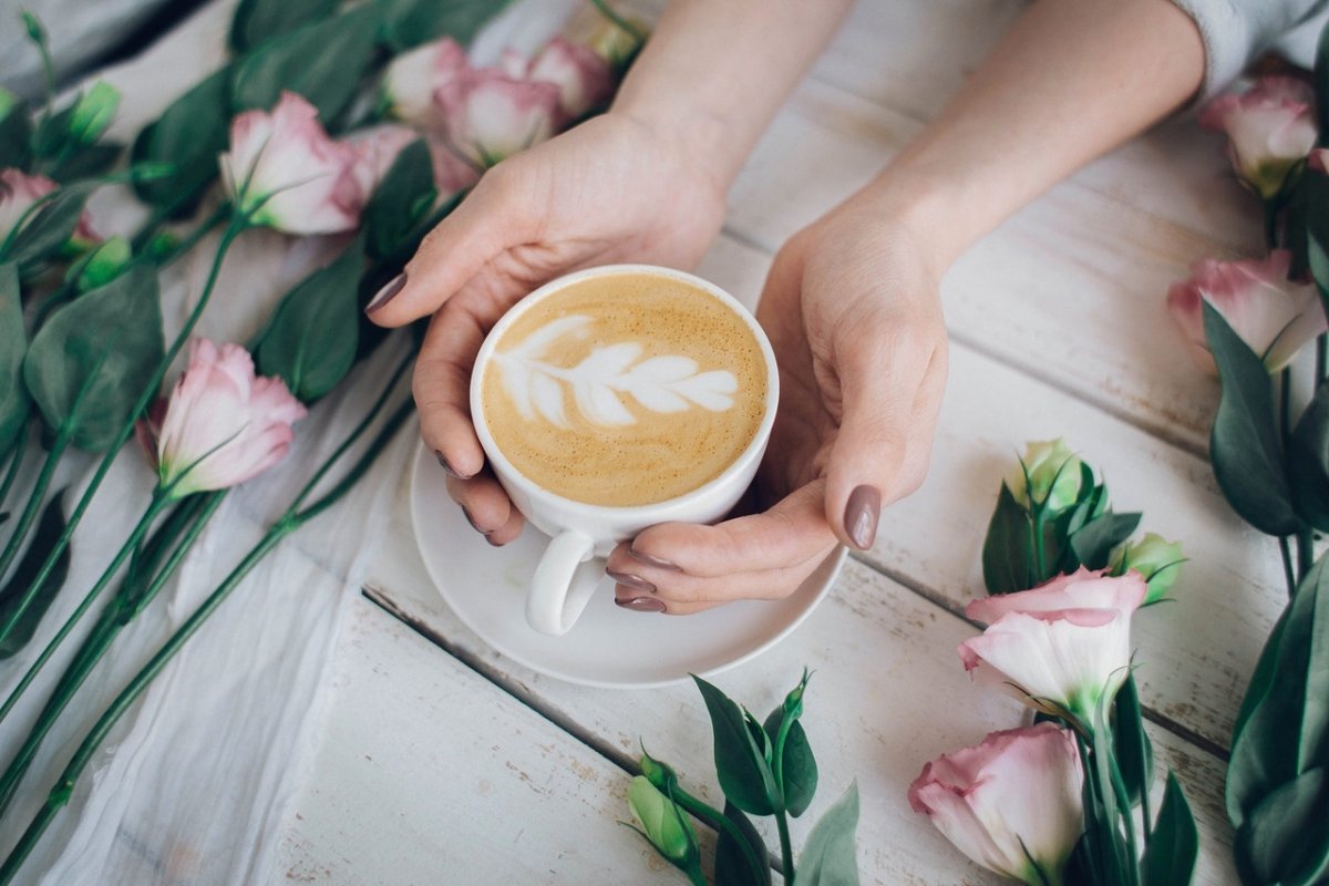 Утро кофе счастье