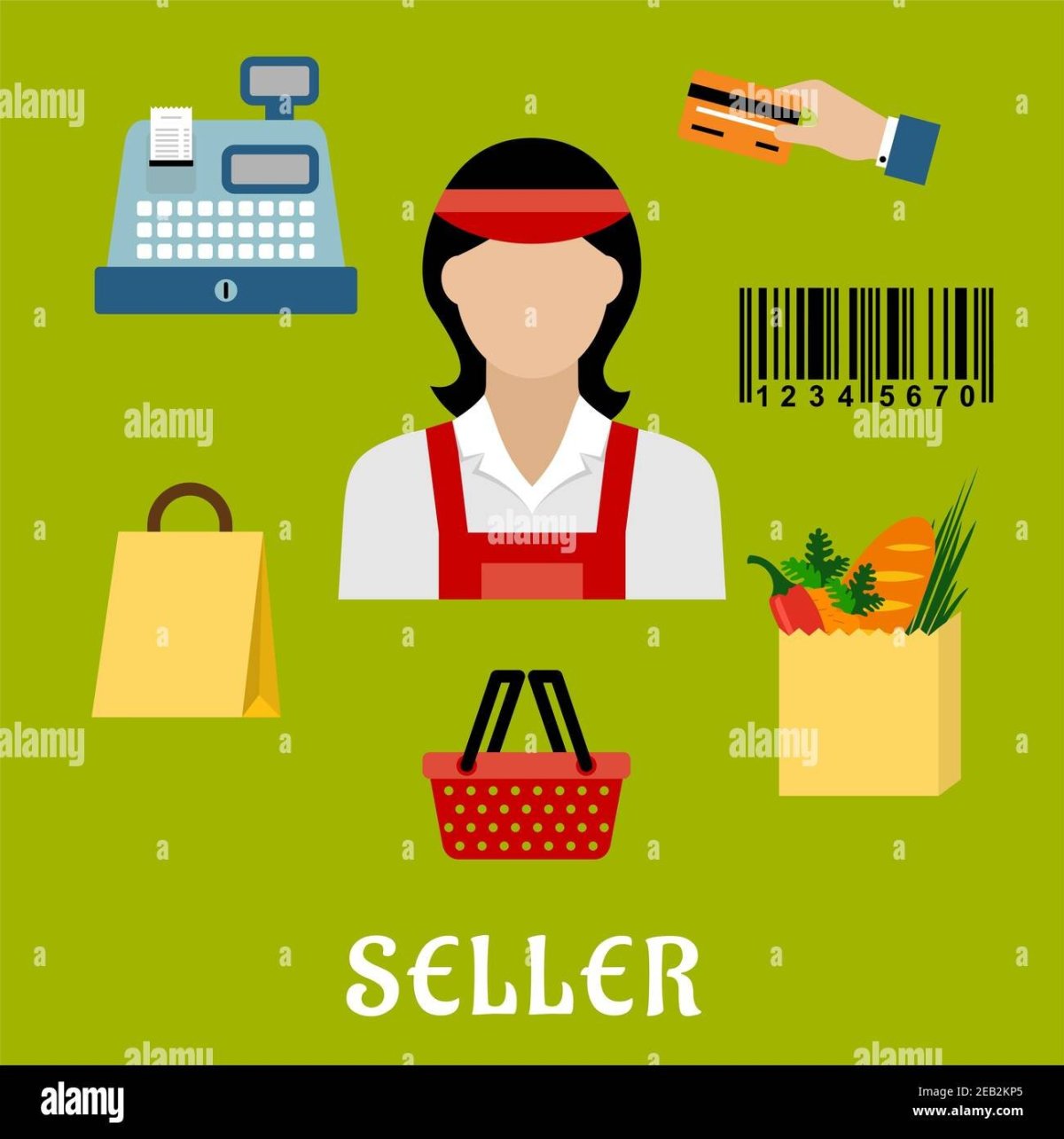 Векторные иллюстрации продавцы