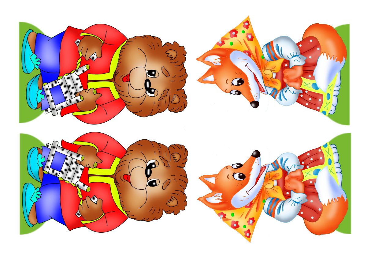 Иллюстрации к сказке Теремок