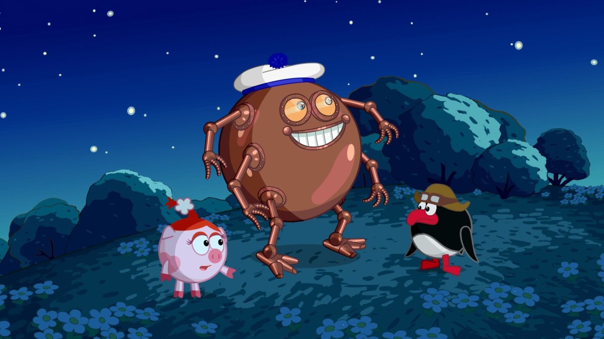 Смешарики 3d модель