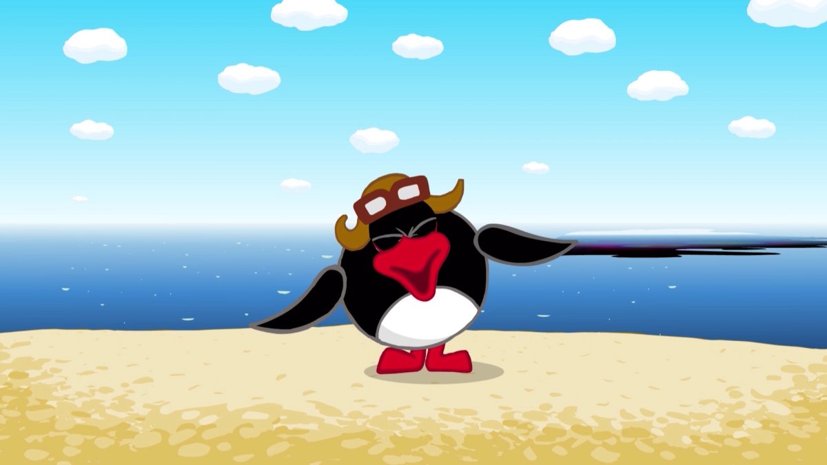 Рисуем пина из смешариков