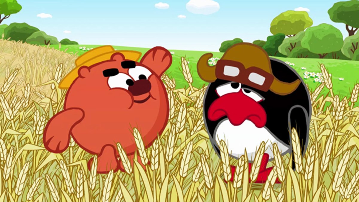 Няня пина Смешарики