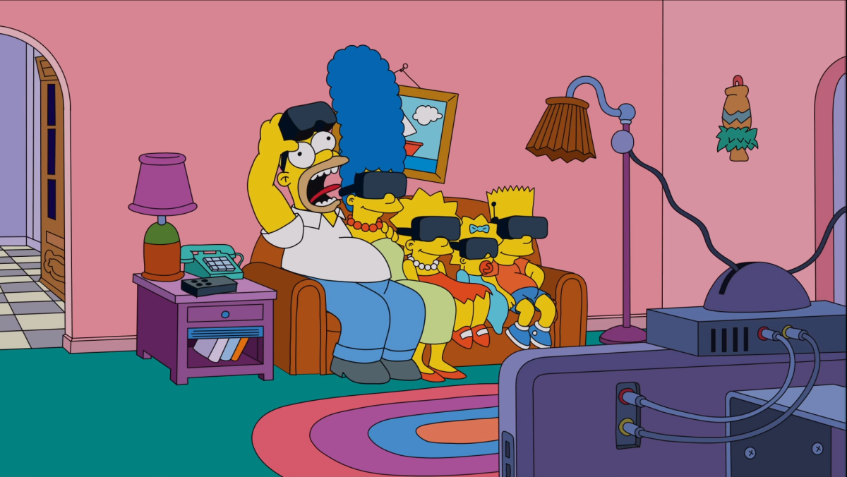 The Simpsons на диване