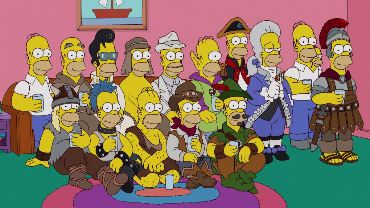 Барт симпсон в бассейне