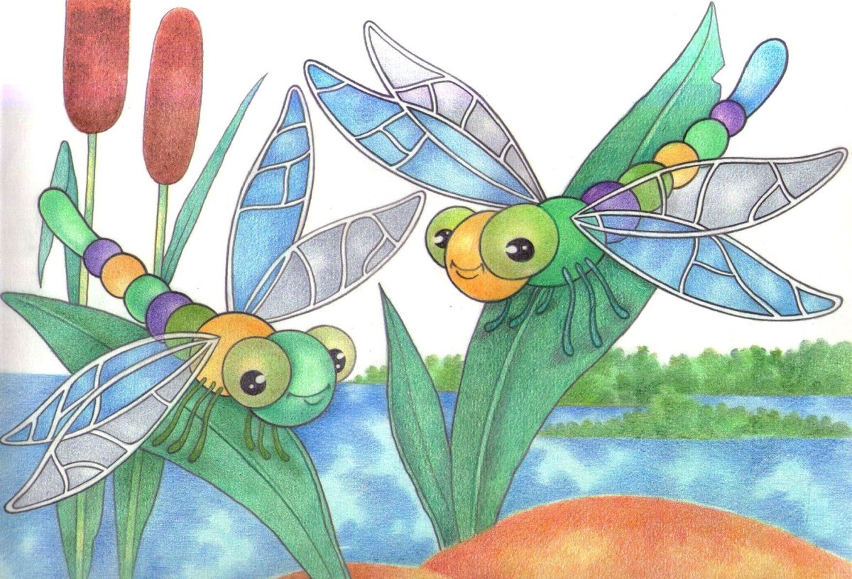 Иллюстрация к басне Стрекоза и муравей 4 класс