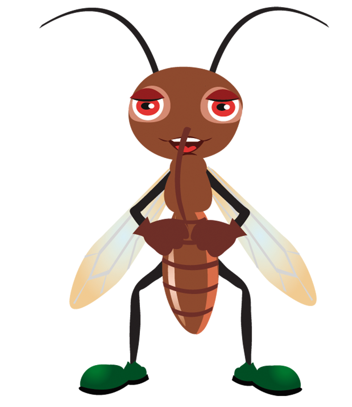 Муравей раскраска