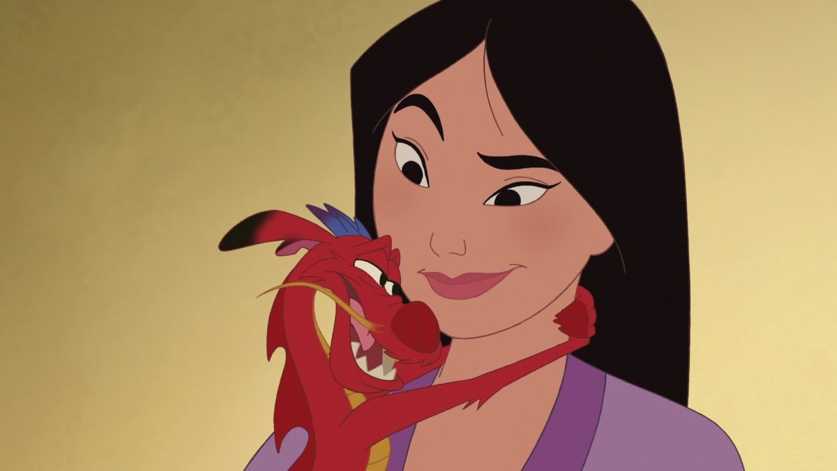 Принцесса Мулан дракон