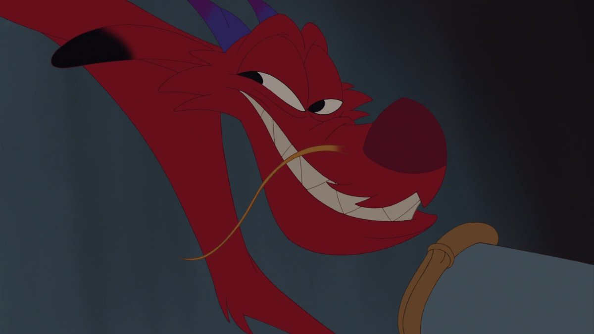 Мулан мультфильм дракон мушу