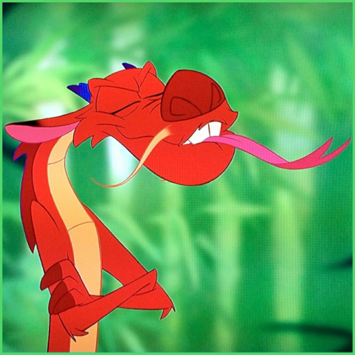 Мушу дракон из Мулан