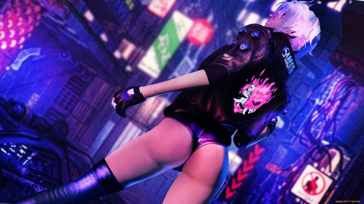 Cyberpunk 2077 автомобили 4k