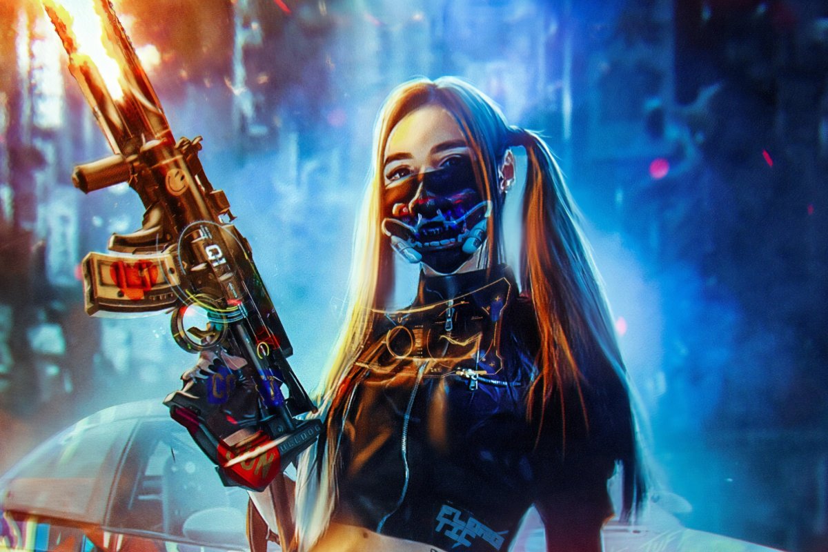 Саманта киберпанк