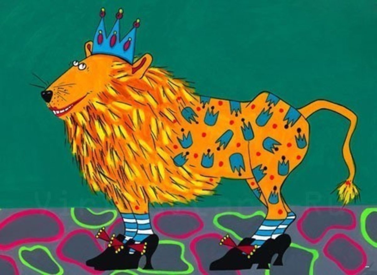 Открытки с днём рождения мужчине со львом