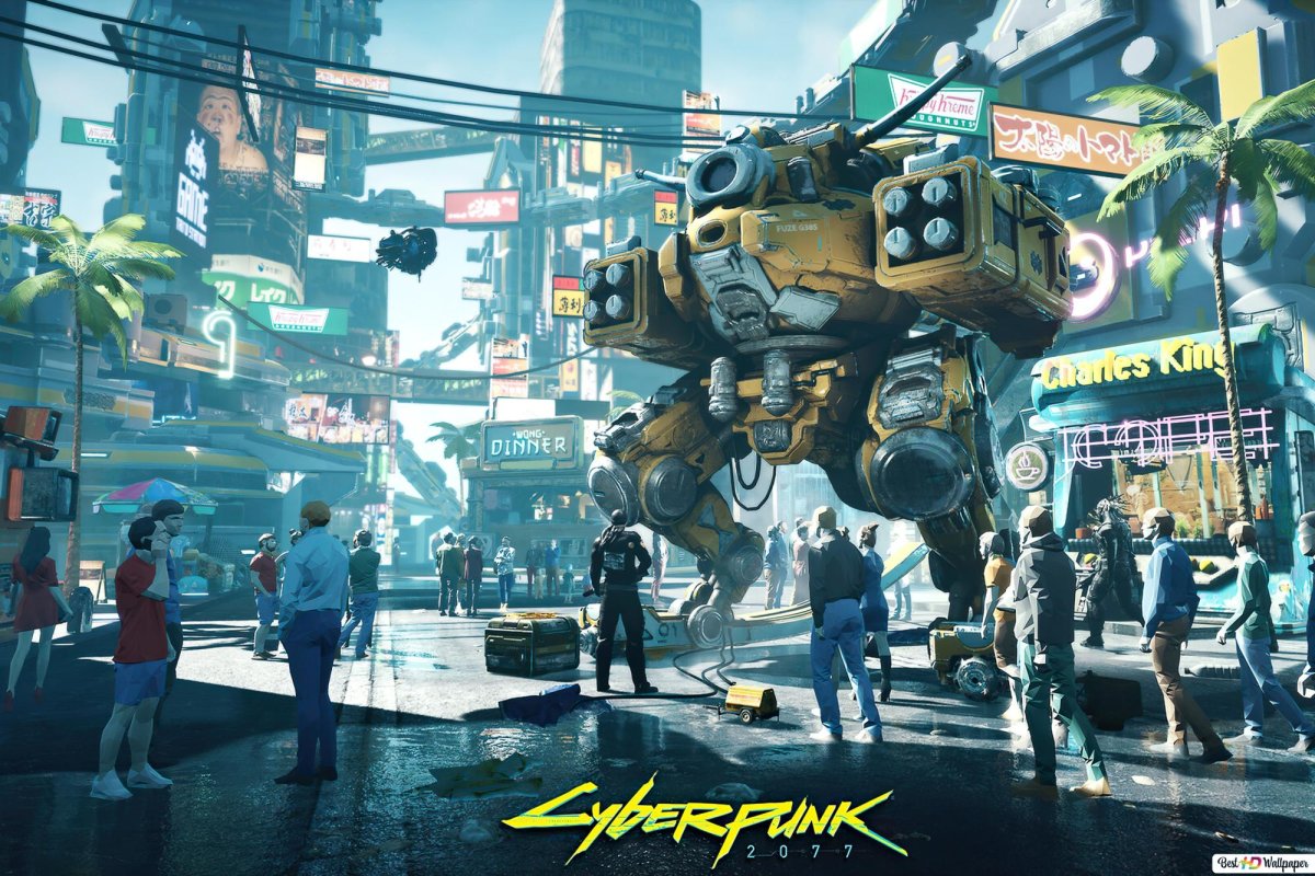 Cyberpunk 2077 арт
