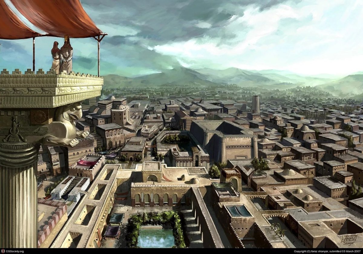 Города древней Персии