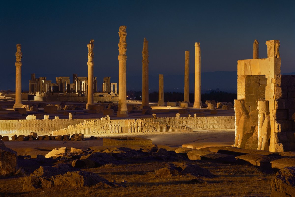 Персеполь Иран реконструкция