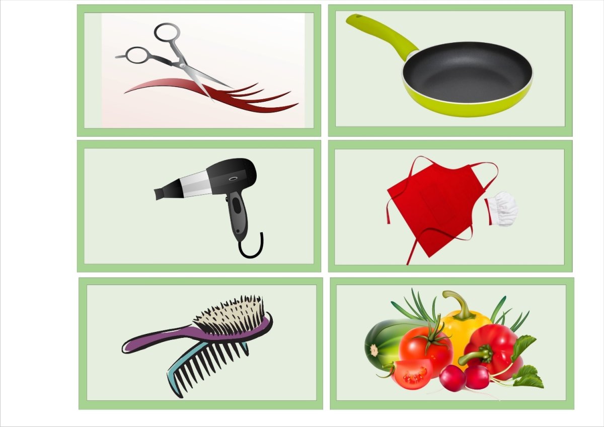 Игра лото профессии для дошкольников