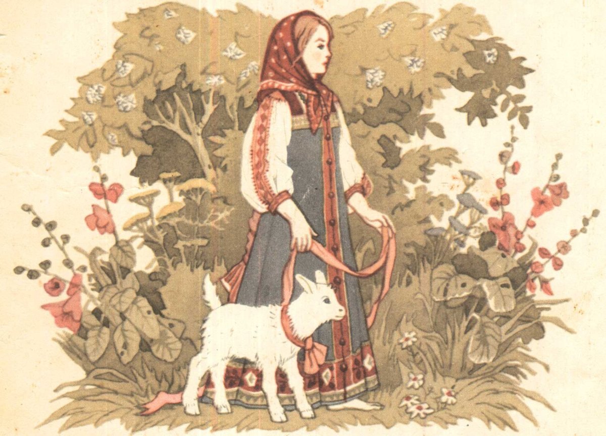 Билибин сестрица Аленушка и братец Иванушка