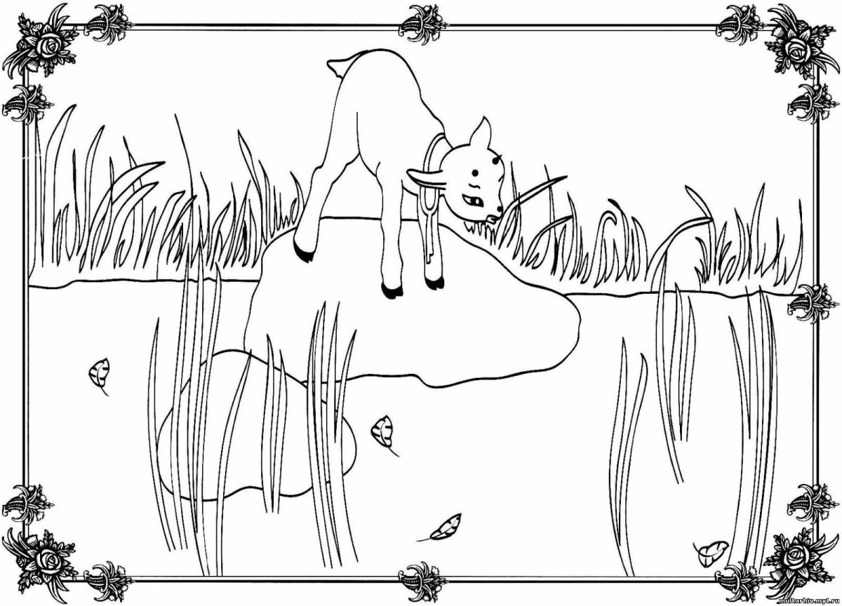 Билибин сестрица Аленушка и братец и вагушка