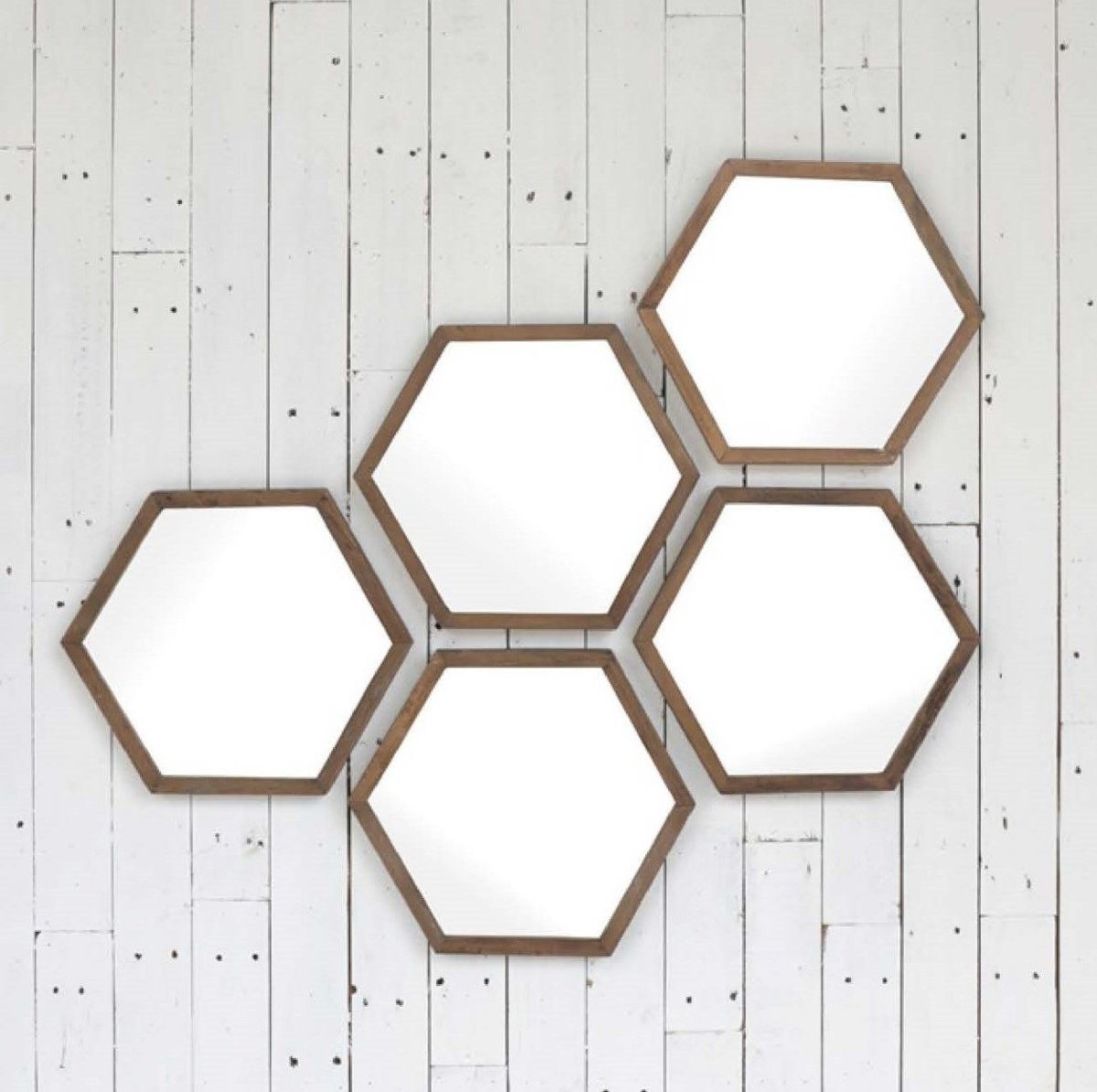 Зеркало шестиугольное