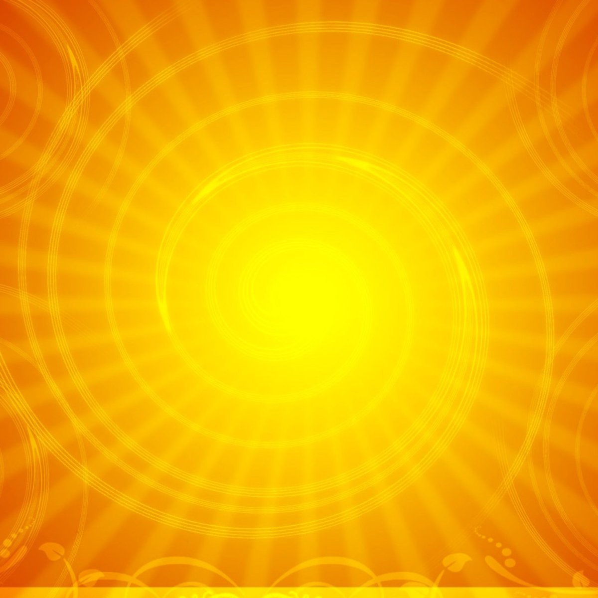 Лучи солнца