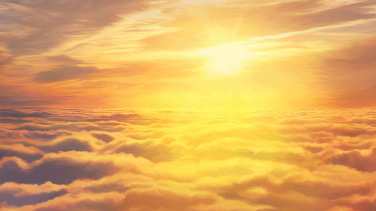 Желтые облака