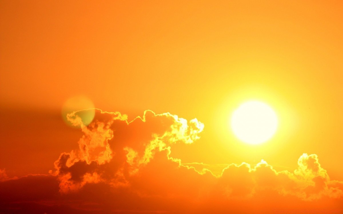 Небо солнце