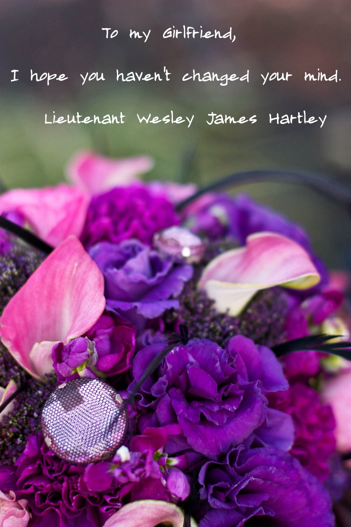 Стильные сиреневые цветы