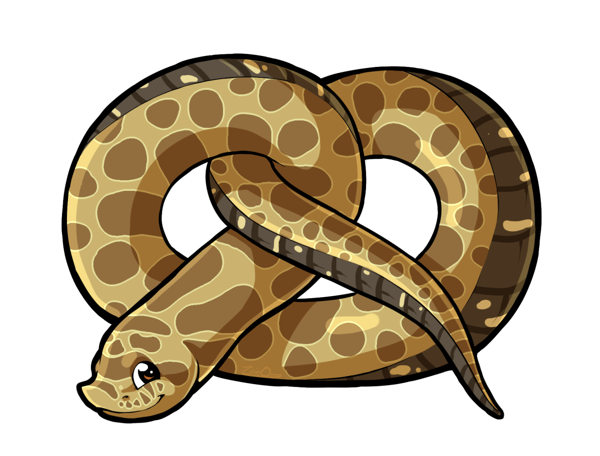 Удав мультяшный