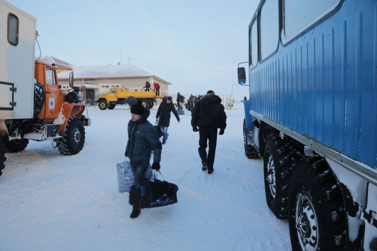 Вахтовики летом