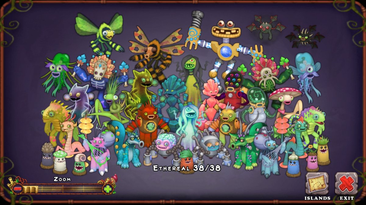Легендарные монстры my singing Monsters