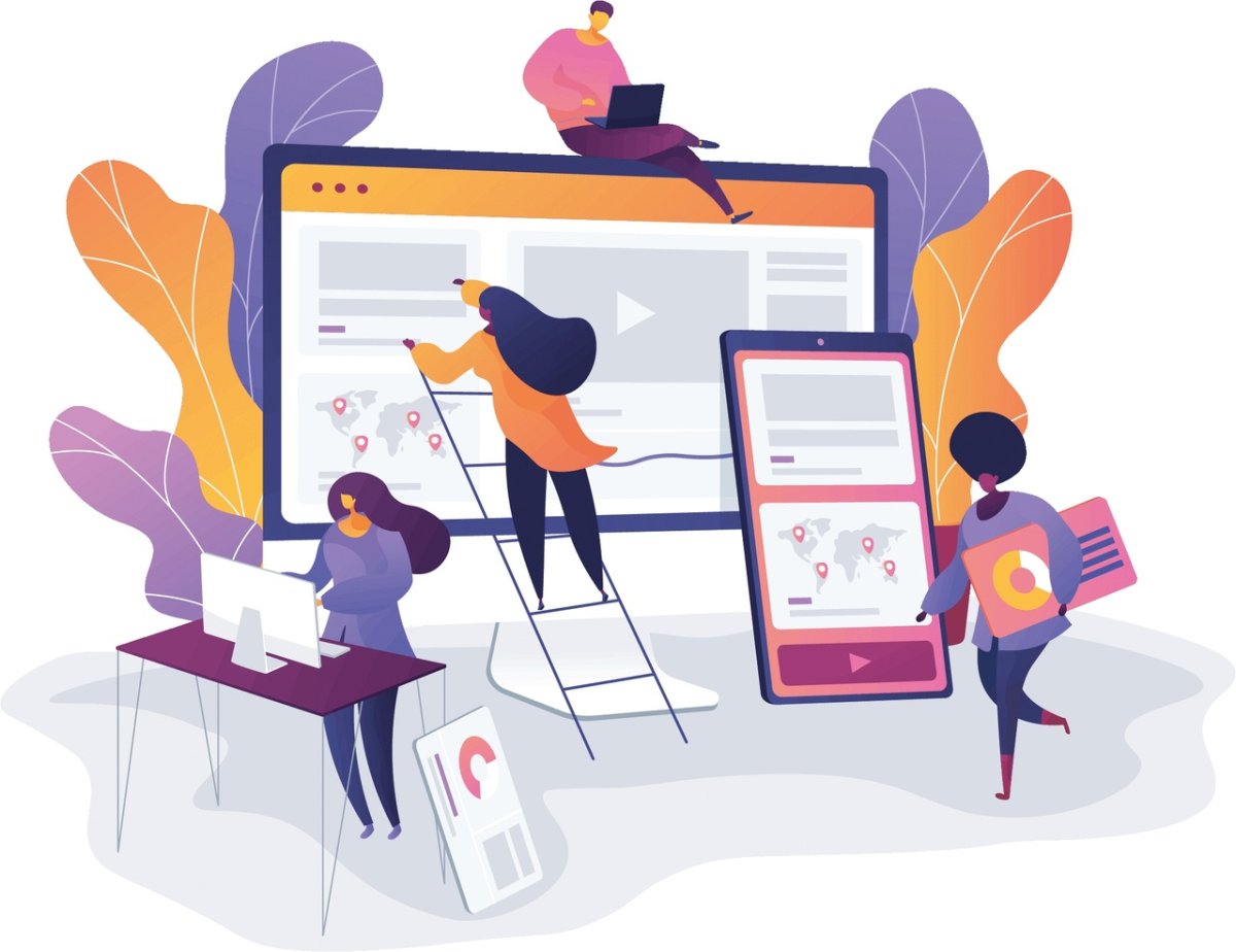 Графический дизайнер иллюстрация