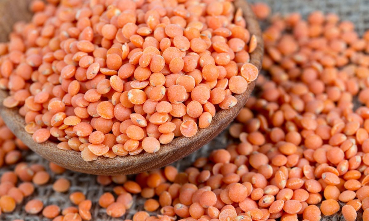 Чечевица фон