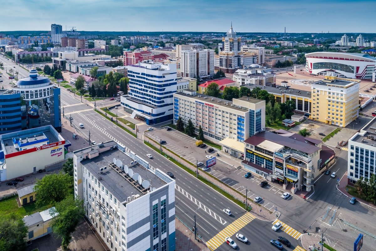 Саранск центр города