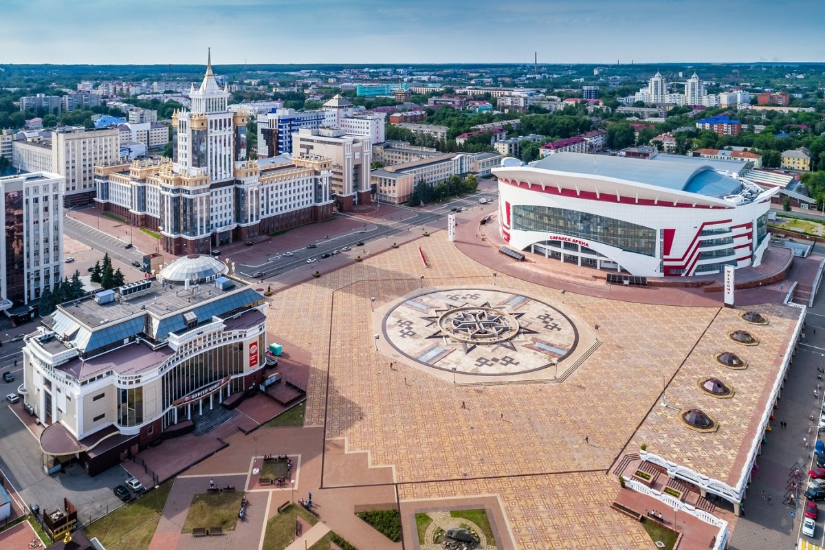 Площадь тысячелетия Саранск