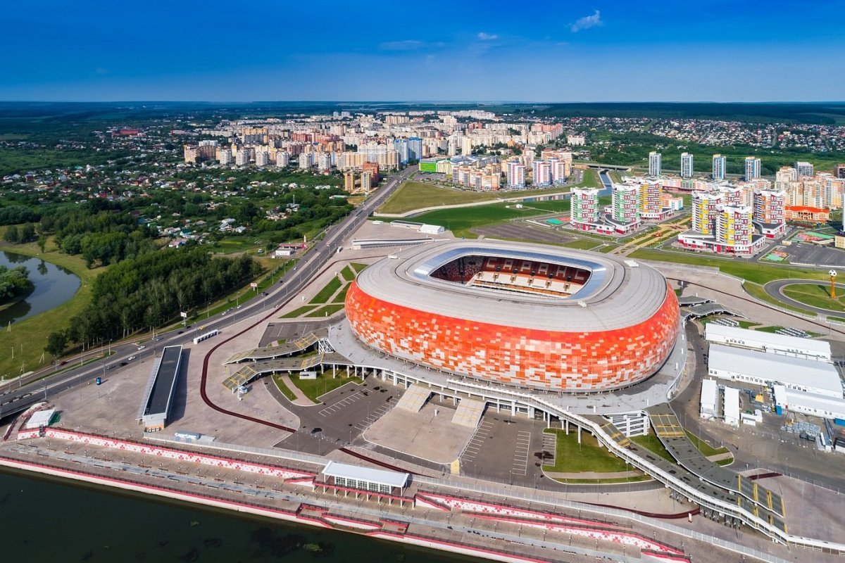 Город Саранск Республика Мордовия центр