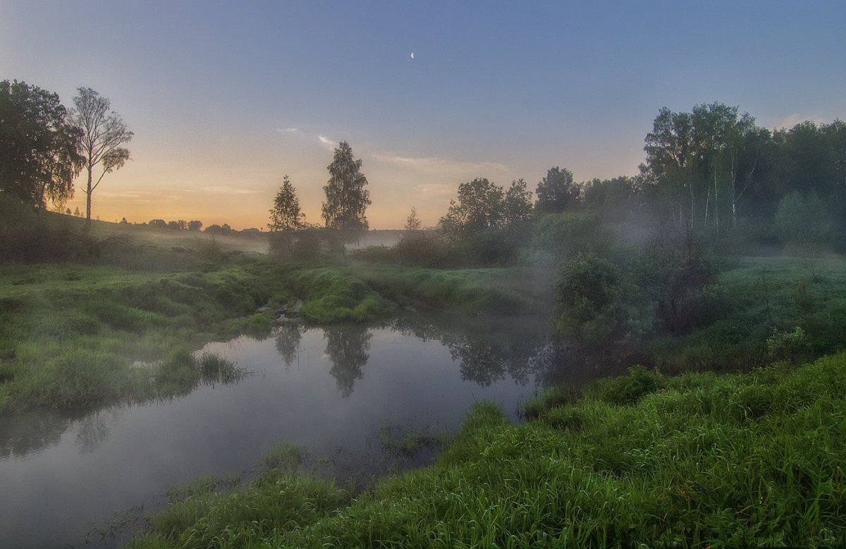Река Мокша Мордовия пейзаж