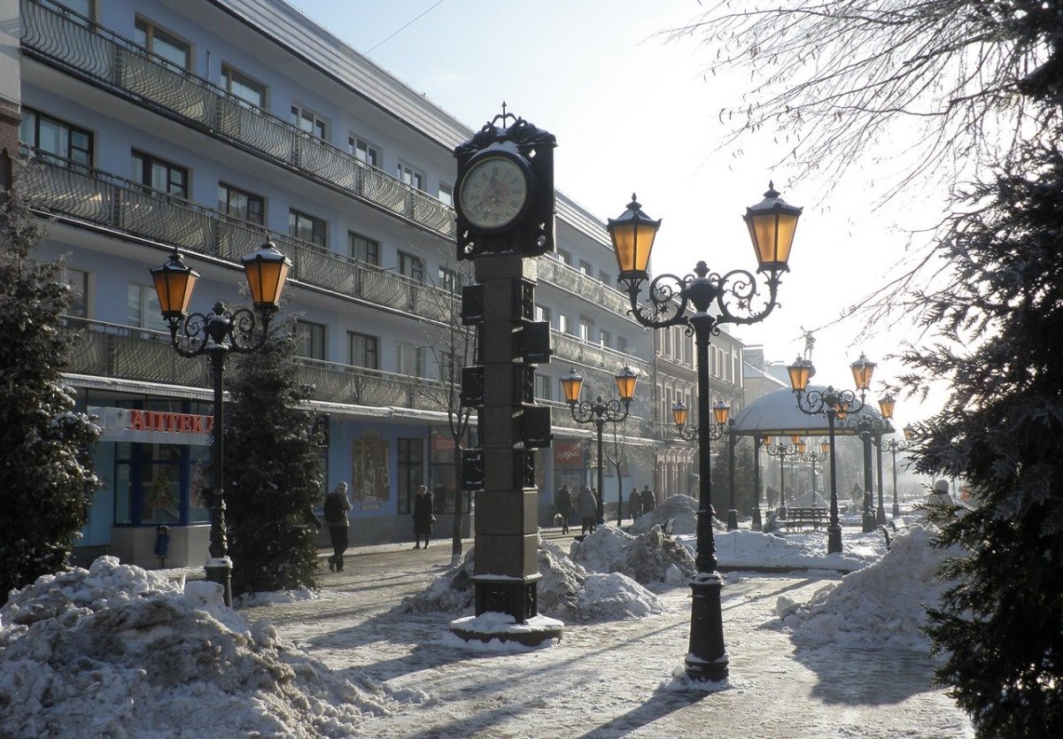 Брест зимой