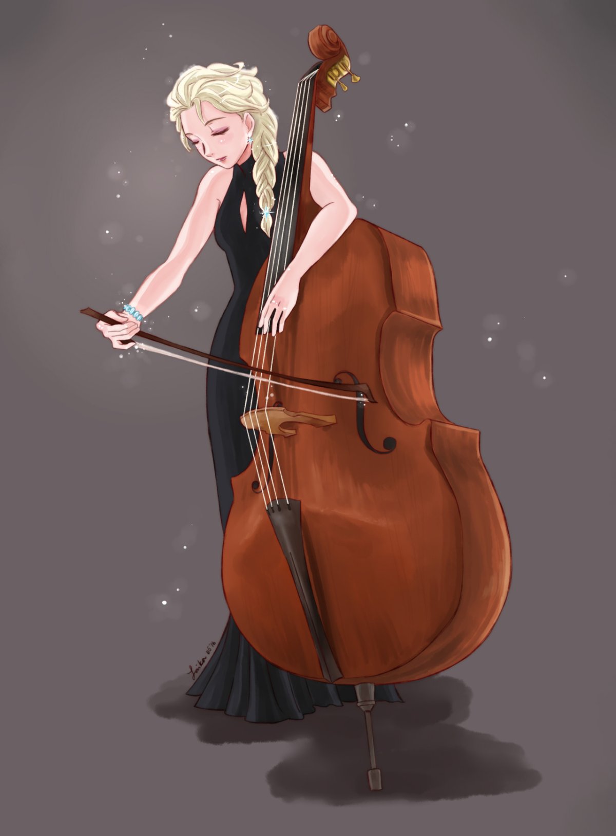 Контрабас арт